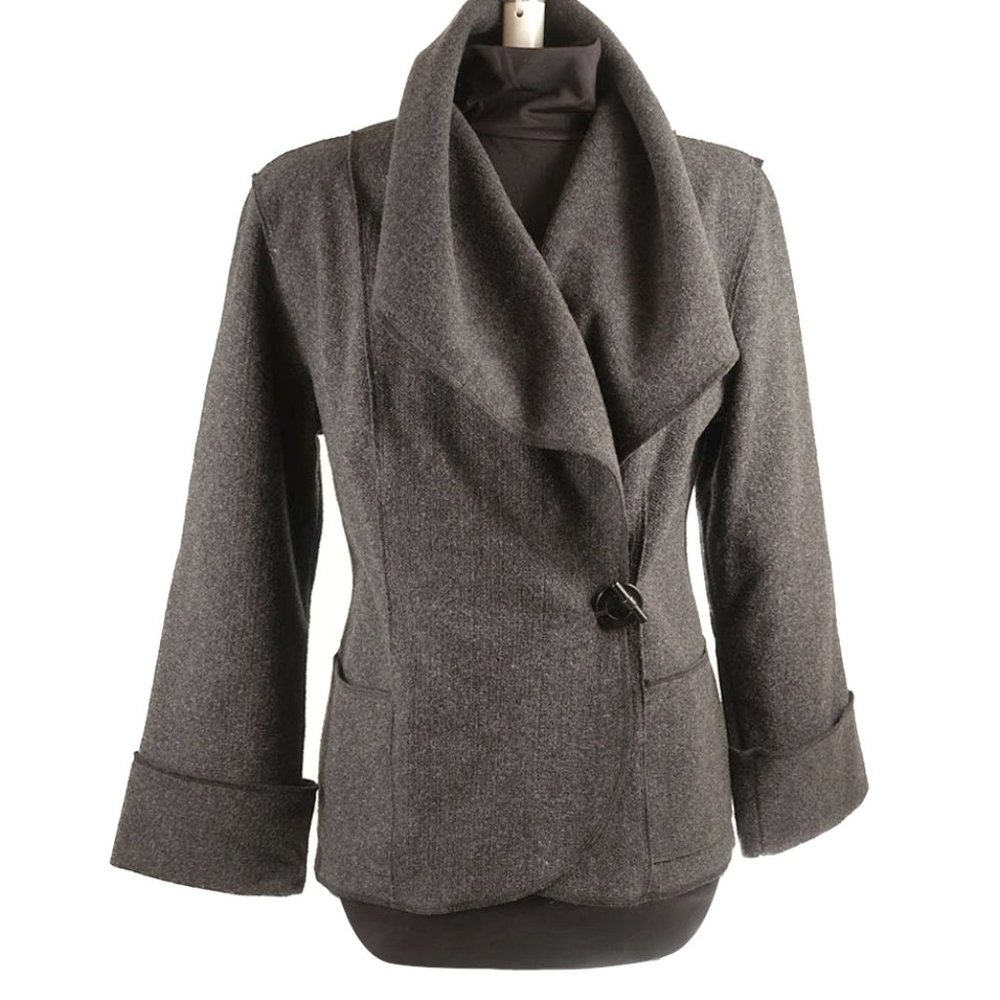 Janska Heather Gray Lightweight Jacket